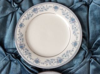 Σετ 3 πιάτων Noritake blue hill-thumb-1
