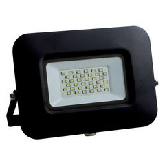 Eurolamp Προβολεας LED 30W Smd Βαση 360° Μαυρος IP65 6500K Plus - 147-69325