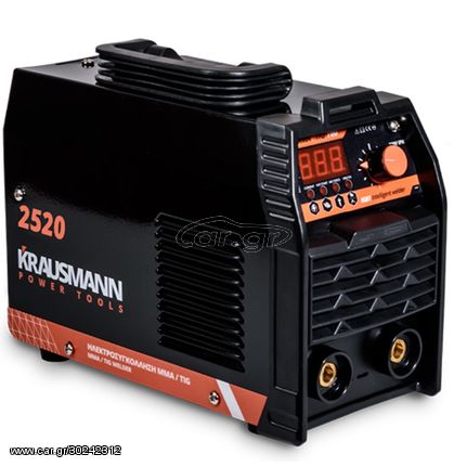 Ηλεκτροσυγκόλληση MMA/TIG 120A KRAUSMANN 2520