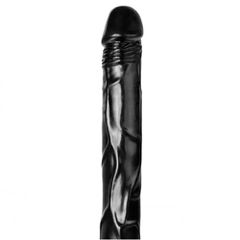 Jet Black Mamba Long Dildo 19 inch-thumb-2