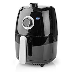 NEDIS KAAF120FBK Hot Air Fryer 2.4 Litres 30-Minute Timer Black 233-1672