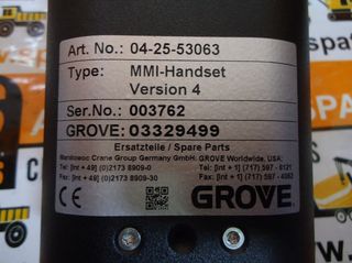Γνήσιο χειριστήριο Manitowoc Handset Extra Function-thumb-1