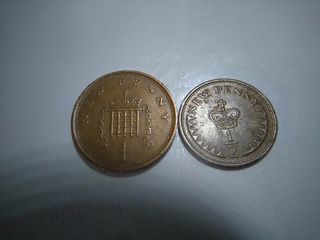 νομισματα ΔΥΟ συλλεκτικα   ,ELIZABETH.II ,,1.NEW PENNY 1971... ΚΑΙ 1/2 ..1971...δες ebey ΔΕΣΤΕ ΟΛΕς ΤΙΣ ΑΓΕΛΕΙΕ ΜΟΥ ΑΝ ΘΕΛΕΤΕ ...ΕΥΧΑΡΙΣΤΩ ΓΙΑ ΤΟΝ ΧΡΟΝΟ ΣΑς