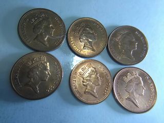 COINS  SYLEKTIKΑ  NOMISMAΤΑ ELIZABETH.II ,,1.NEW PENNY .1992...93...94...95...96...97... αν θέλετε δώστε όλες τις αγγελίες μου .πατήστε κάτω από το όνομά μου όλες αγγελίες..ευχαριστώ για τον χρόνο σας