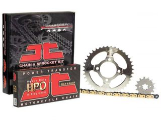 ΣΕΤ ΓΡΑΝΑΖΙΑ ΑΛΥΣΙΔΑ ORING ΧΡΥΣΗ HONDA SUPRA X 125 HELMIN ΜΕΤΑΤΡΟΠΗ ΣΕ 428 JT