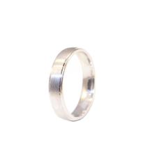 Βέρα λευκόχρυση γάμου ή αρραβώνα K14 μονόχρωμη δίχρωμη 350205