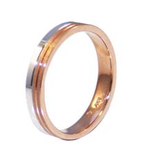 Βέρες χρυσές Κ14 γάμου η αρραβώνα μονόχρωμες ή δίχρωμες 32016R