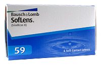 Φακοί Επαφής Bausch-Lomb - Soflens 59 6Pack - Μηνιαίοι - 6Τεμ.