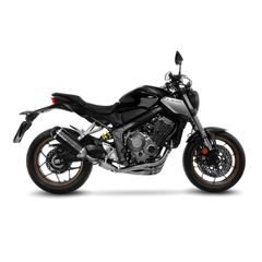 Leovince Εξάτμιση Ολόσωμη Lv One Evo Black S.Steel/Carbon End Honda CB 650 R Neo Sports Café 2019 - 2020 Eκδοση Με Καταλύτη