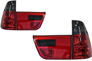 ΟΠΙΣΘΙΑ LED ΦΑΝΑΡΙΑ ΓΙΑ BMW X5 SUV (E53)(SMOKE/RED)