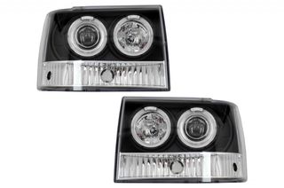 ΦΑΝΑΡΙΑ ΕΜΠΡΟΣ Jeep Grand Cherokee I ZJ (1993-1998) Angel Eyes Black