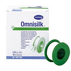 Hartmann Omnisilk 5mx1,25cm Αυτοκόλλητη Ταινία Στερέωσης 1 Τεμάχιο