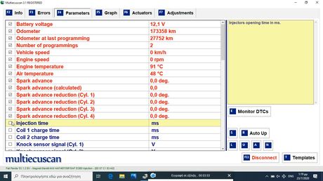 Multiecuscan 4.6R1 Διαγνωστικό Καλώδιο Fiat Alfa Romeo Lancia Suzuki Jeep Can μοντέλα 