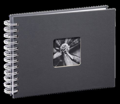 Hama Άλμπουμ Fine Art Spiral grey 24x17 50 white Pages