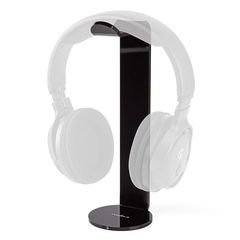 NEDIS Βάση για headset με ύψος 244 mm, σε μαύρο χρώμα.