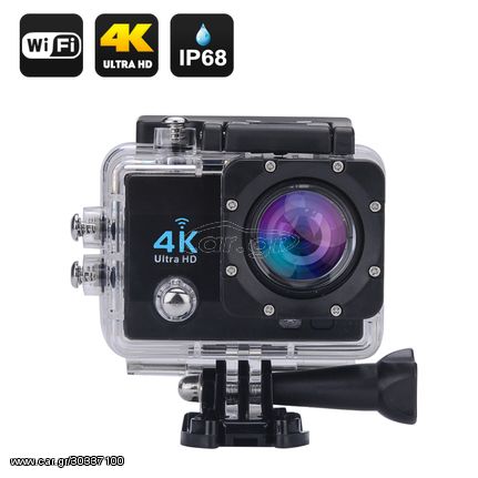 WiFi Waterproof Sports Action Camera 4K Ultra HD 16MP 2" LCD Display HDMI
