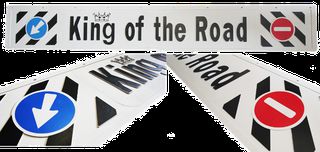 Λασπωτήρας King of the road 35cmx240cm Λευκός