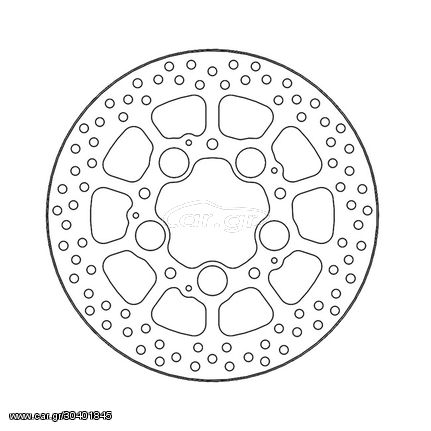 Moto-Master Halo series brake rotor TUV appr.