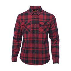 WCC Cisco flannel shirt red/black