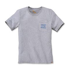 Carhartt graphic pocket T-shirt Heather grey