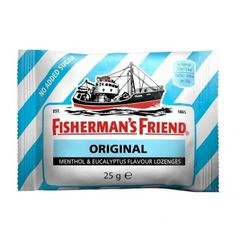 FISHERMANS Fisherman's Friend Original Μέντα Ευκάλυπτος για τον Ερεθισμένο Λαιμό & το Βήχα 25gr