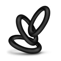 Performance VS2 Cock Rings Small Black-thumb-1