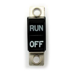 H/B ROCKER SWITCH, RUN/OFF. BLACK