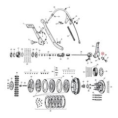 SPRING WASHER, CLUTCH RELEASE LEVER