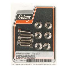 COLONY OIL TANK HARDWARE SET. O.S.