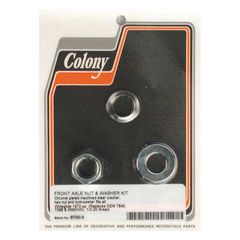 COLONY AXLE NUT & WASHER KIT