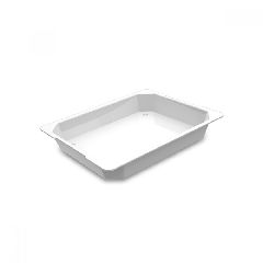 Octagon δίσκος 5cm Gn 1/2 Plexiglass υψηλής αντοχής σε χρώμα λευκό