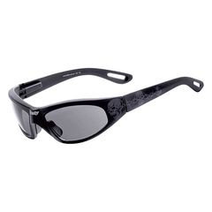 HELLY BIKER SHADES, BLACK ANGEL SMOKE