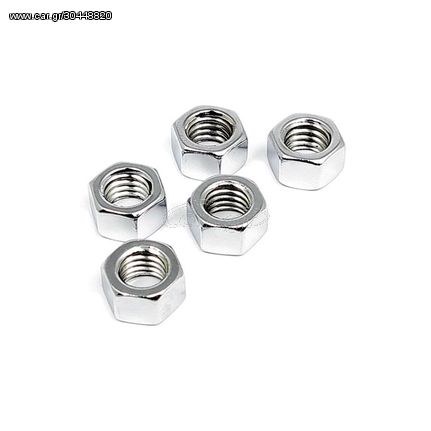 GW M6 X 1.0 HEX NUT ZINC