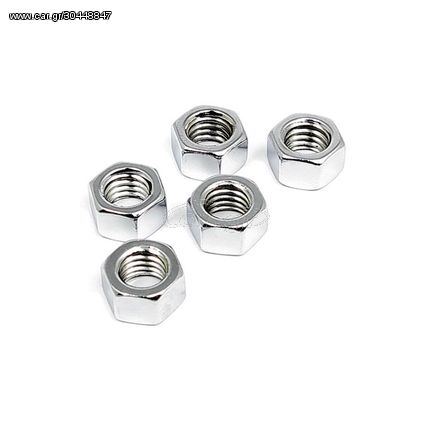 1/2-20 INCH HEX NUT CHROME