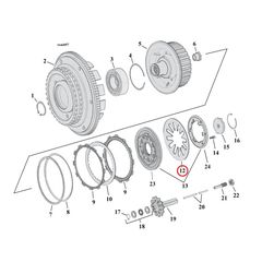 BARNET DIAPHRAGM CLUTCH SPRING, STD