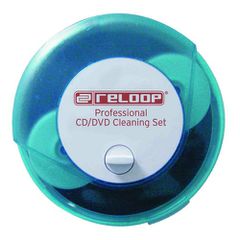 RELOOP Professional CD/DVD Cleaning Set Cleaning Set For CD/DVD's, Professional - Reloop