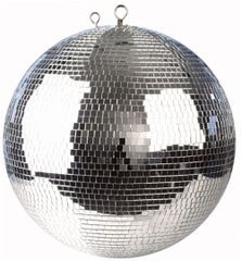 SHOW GEAR 60407 Mirrorball 50cm, Disco Ball 10x10mm mirrors - SHOWGEAR