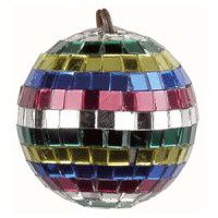 SHOW GEAR 60419 Multicoloured Mirrorball 5 cm - SHOWGEAR
