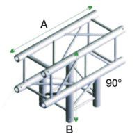SHOWTEC FQ30017 T-Cross 3-way Truss - Showtec