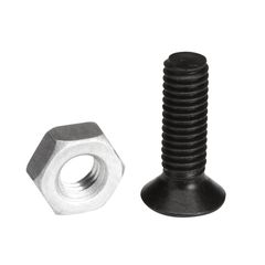 Adam Hall 5420 BLK Philips Head Screw M3x10 with Nut for XLR Sockets - Adam Hall