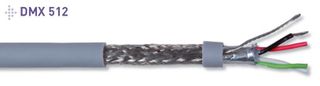 CAE GROUPE S2CEB DMX 512 Lighting Cable DMX 512 2 x 2 x 0,34 mm² Double shielding - S2CEB by CAE Groupe