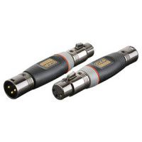 DAP AUDIO XGA36 Adaptor XLR Male 3pin to XLR Female 3pi - DAP AUDIO