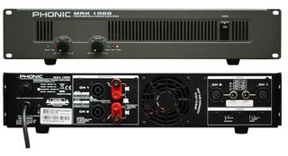 PHONIC MAX-1000 Power Amplifier 2x200W 8ohm - Phonic-thumb-1