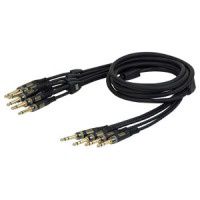 DAP AUDIO XGL453 XGL45 - Jack 4 way effect send/return > Jack mono 8 way 3m - DAP AUDIO
