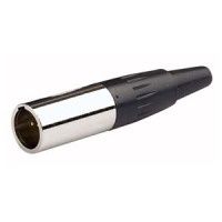 DAP AUDIO XMK204NB N-CON Mini XLR 4p. Plug Nickel housing Male - DAP AUDIO
