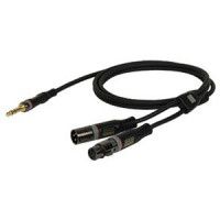 DAP AUDIO XGL443 XGL44 - Jack/M stereo > XLR/F + XLR/M 3m - DAP AUDIO