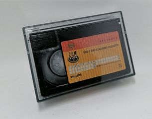 Vhs-C Dry Cleaning Cassette Philips
