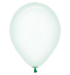 12" Pure Crystal Πράσινο λάτεξ μπαλόνι