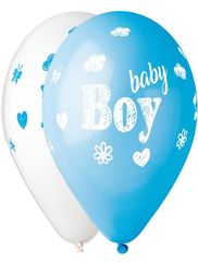 12" Μπαλόνι Baby Boy σκίτσο