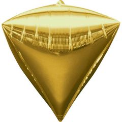 Μπαλόνι χρυσό διαμάντι 18"